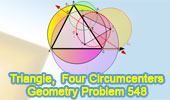 Triangle, Circumcircles, Circumcenters, Concyclic