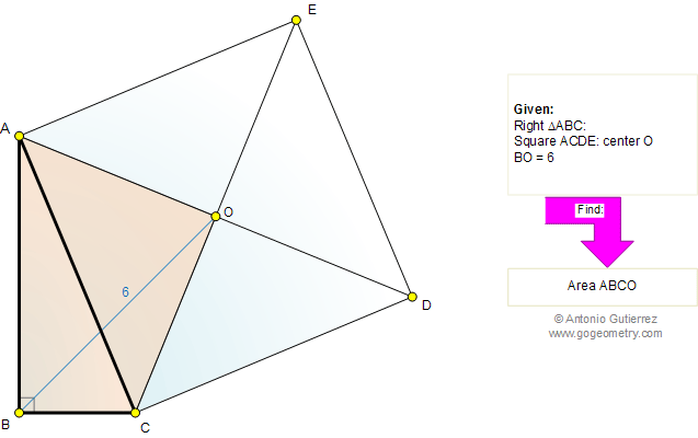 Right Triangle with a Square