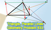 Triangle, Parallel Lines, Intersecting Lines