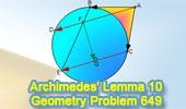Archimedes Book of Lemmas Proposition 10
