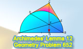 Archimedes Book of Lemmas Proposition 12