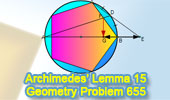 Archimedes Book of Lemmas Proposition 15