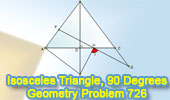 Isosceles Triangle, Perpendicular, Midpoint