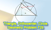 Triangle, Orthocenter, Circumcircle