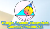 Triangle, Incenter, Circumcircle