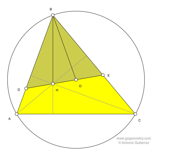 Geometry Problem 1147: Scalene Triangle, Orthocenter, Circumcenter, Congruence, Equilateral Triangle