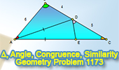 Geometry problem 1173