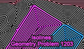 Isolines of problem 1203