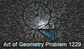 Geometric Art of Problem 1229 using Mobile Apps