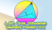 Geometry problem 1312 Orthocenter triangle
