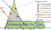 Dynamic Geometry 1450 Orthocenter triangle