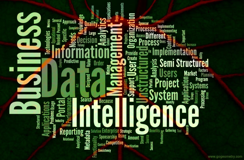 Business Intelligence Word Cloud, Tag