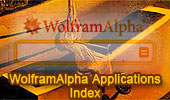 WolframAlpha Applications Index