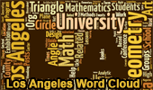 Word Cloud: Los Angeles and Geometry