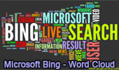 Microsoft Bing - Tag, Word Cloud