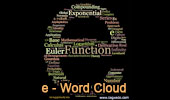 e (math constant) Word Cloud Software