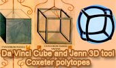 Da Vinci Cube, Jenn3D Coxeter polytopes