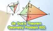 de Gua's theorem