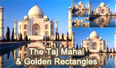Golden Rectangles and Taj Mahal