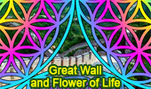 Great Wall and the FLower of Life